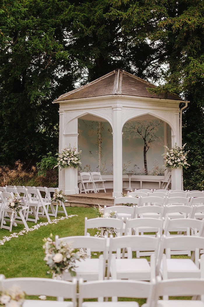 Victorian Summer House, perfect for Wedding Flowers at Wasing Park
