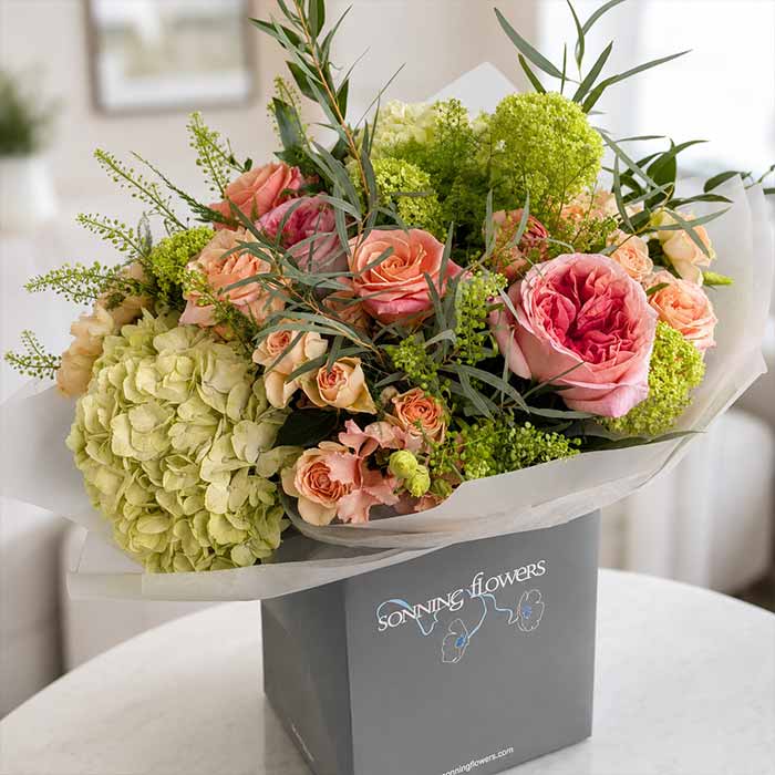 Hydrangeas and Roses Bouquet